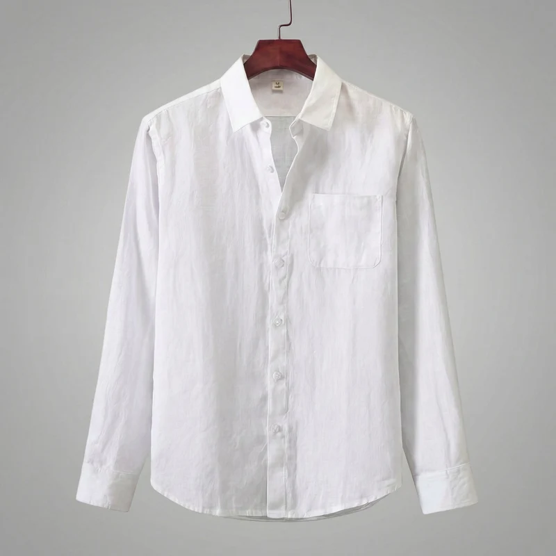 Haut lin homme | chemise été classique
