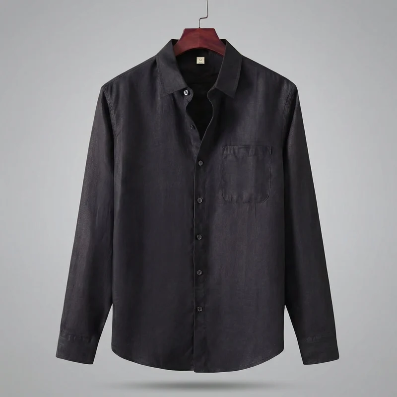 Haut lin homme | chemise été classique
