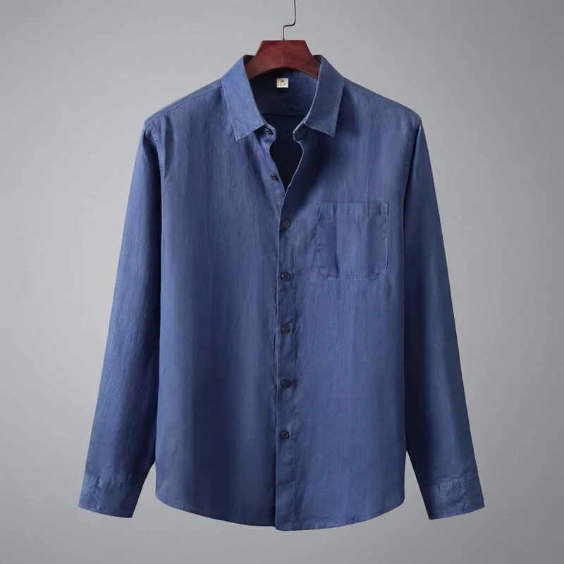 Haut lin homme | chemise été classique
