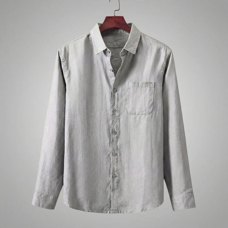 Haut lin homme | chemise été classique
