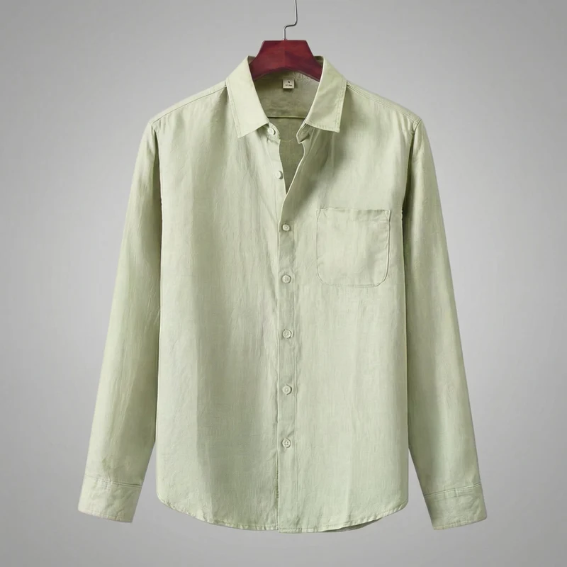 Haut lin homme | chemise été classique