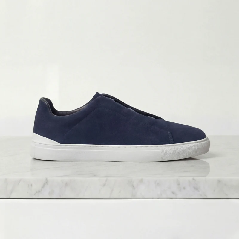 Sneaker daim homme | bas urbain quotidien