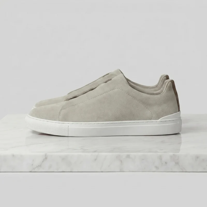 Sneaker daim homme | bas urbain quotidien