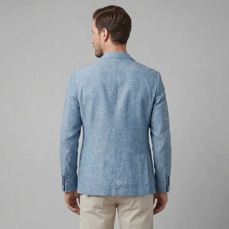 Veste lin homme | blazer élégant vacances
