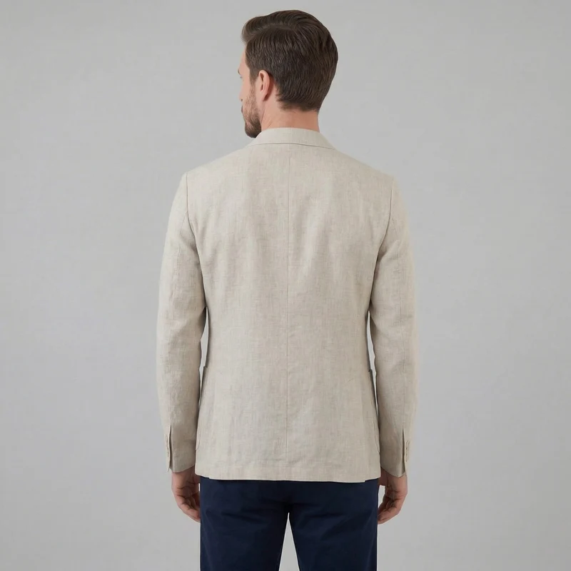 Veste lin homme | blazer élégant vacances