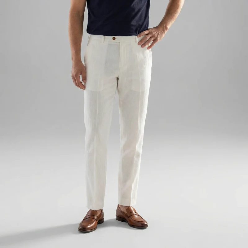 Bas en lin homme | pantalon léger quotidien