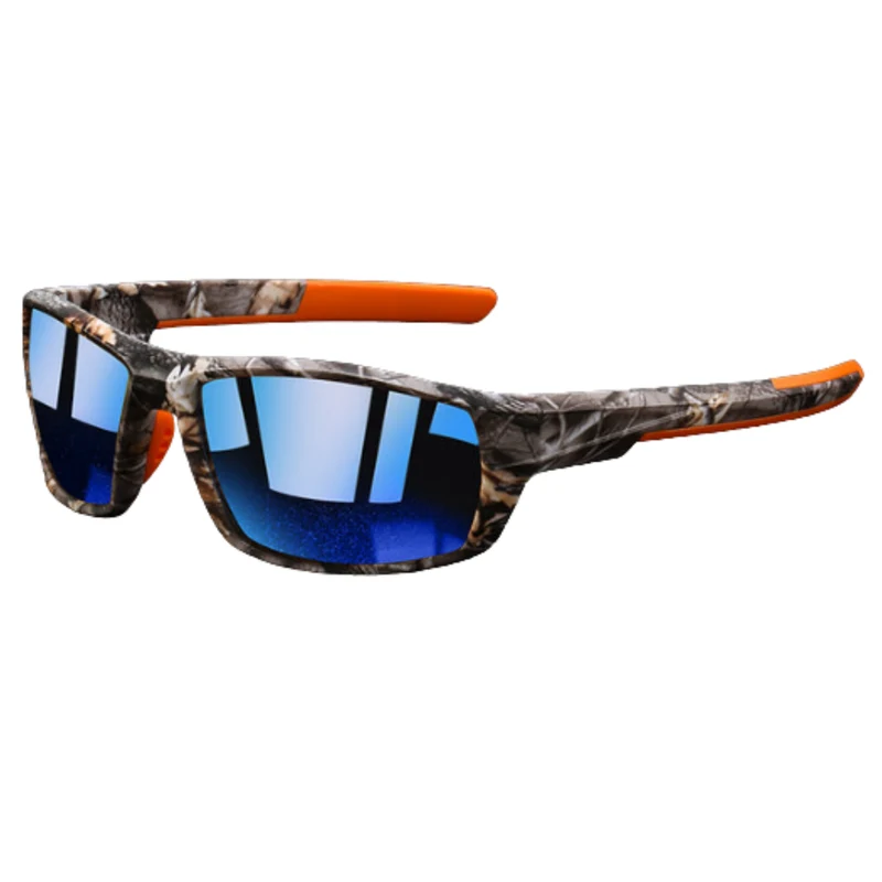 Lunettes de soleil sport — verres polarisés et monture camouflage