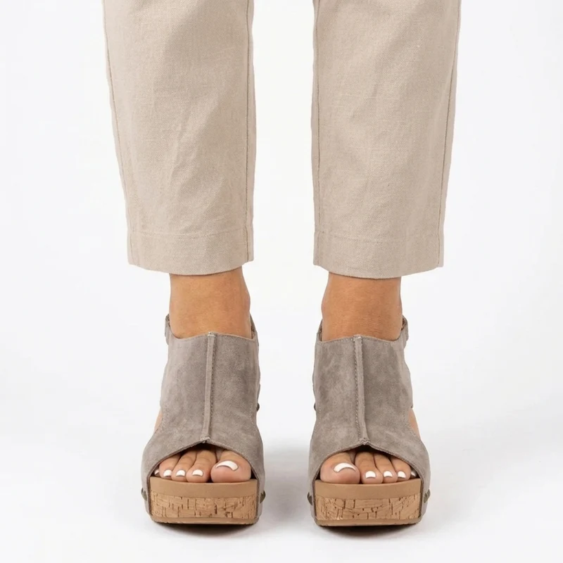Nu-pieds plateforme femme — bride ajustable et clous — loisirs