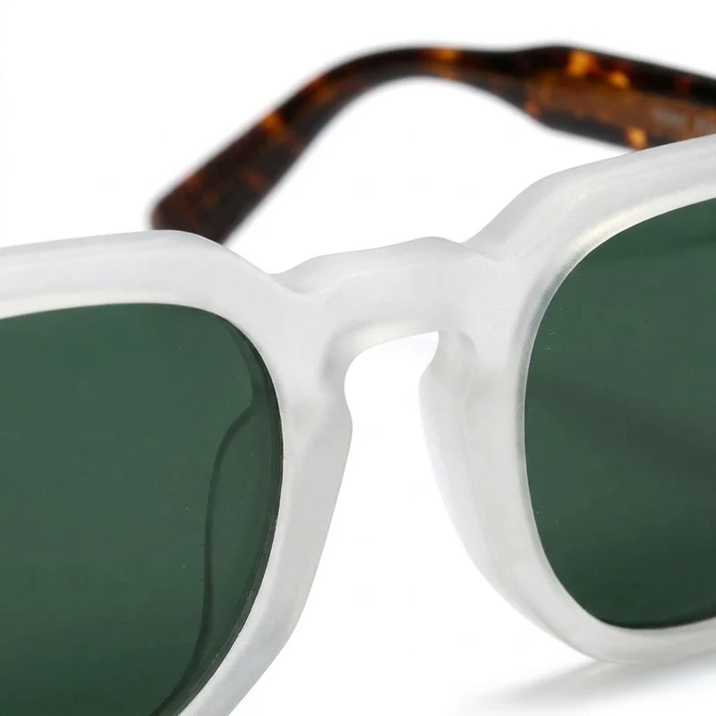 Lunettes de Soleil Polarisées Carrées avec Monture en Polycarbonate et Protection UV400