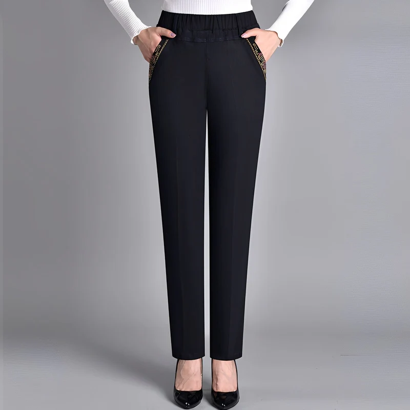 Daniella - Pantalon élégant avec taille élastique
