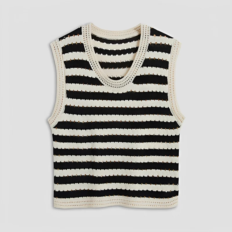 Eloise - Cardigan rayé élégant