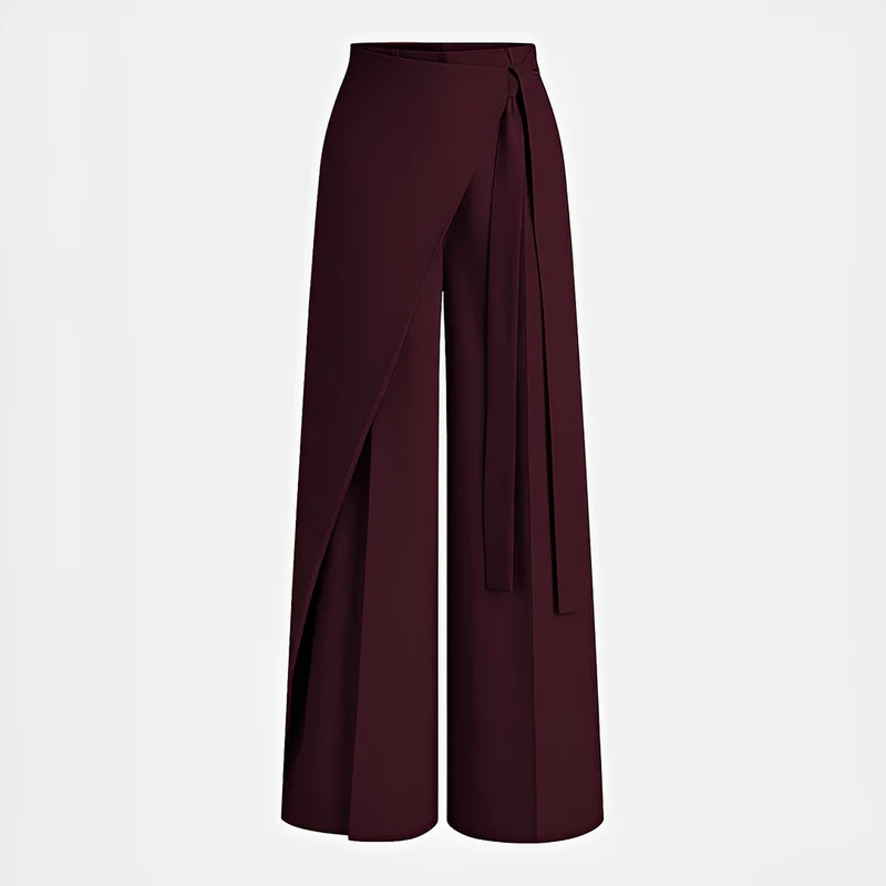 Leilani - Pantalon ample et asymétrique