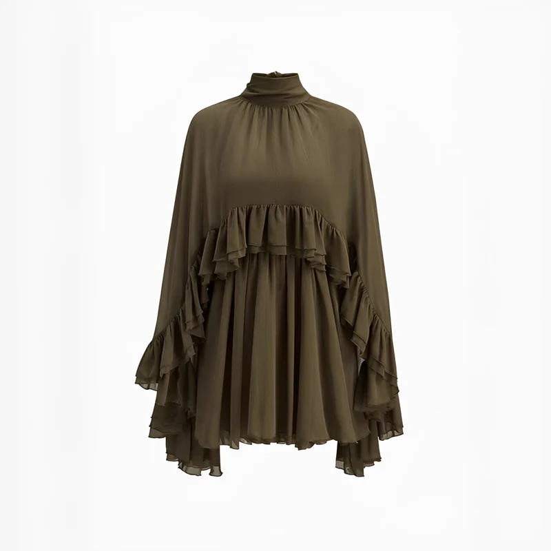 Zhuchin - Robe élégante avec volants