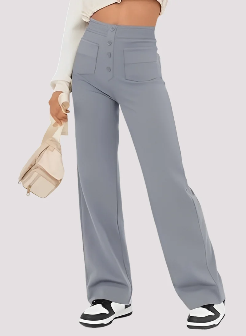 Tianna - Pantalon taille haute élégant