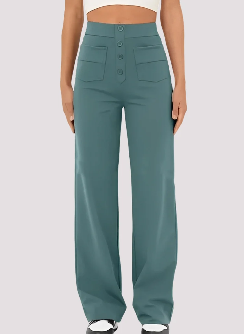 Tianna - Pantalon taille haute élégant