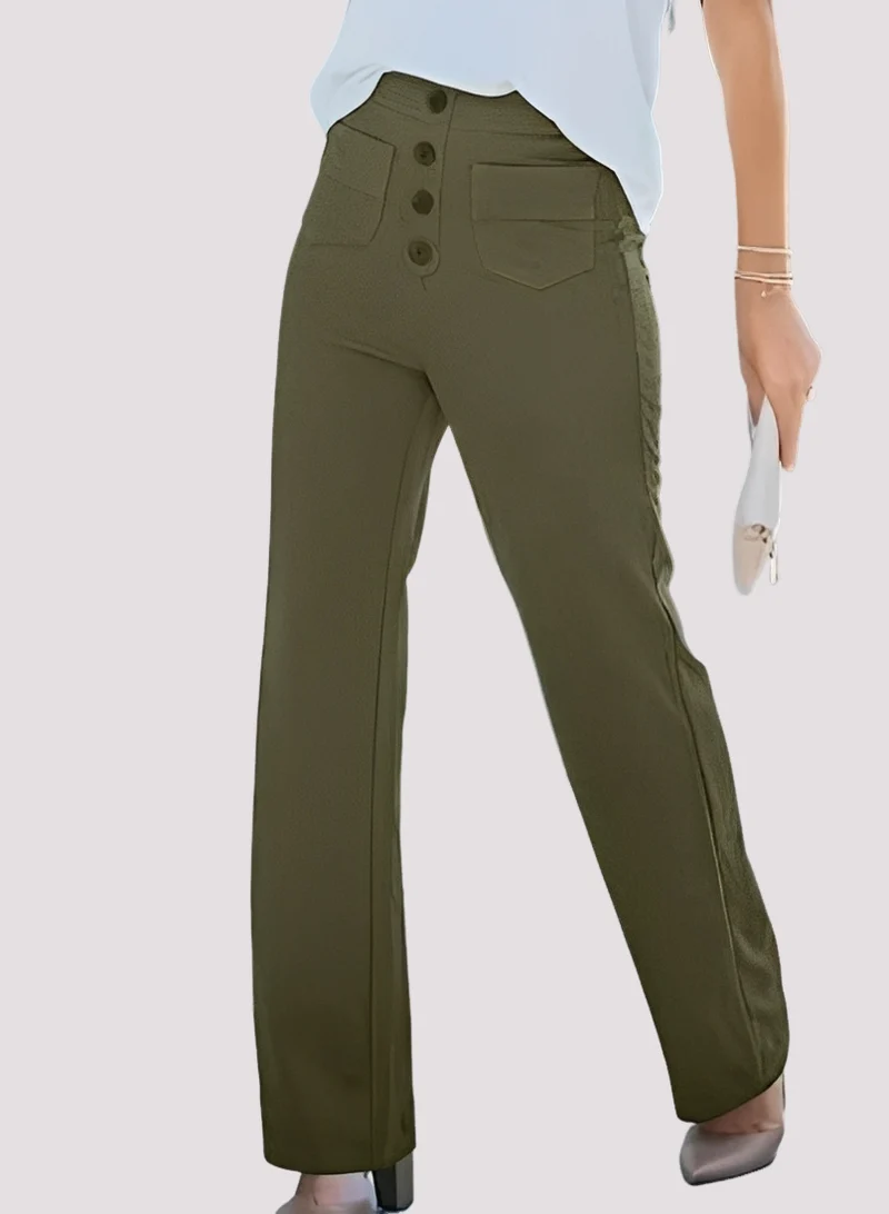 Tianna - Pantalon taille haute élégant