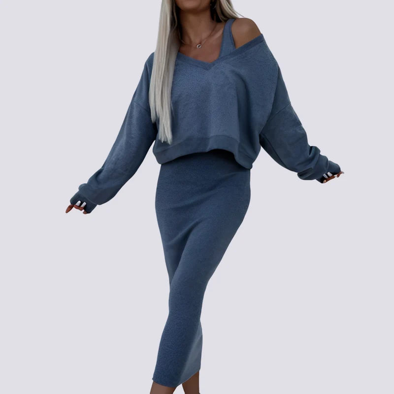 Elsie - Ensemble robe deux pièces élégant