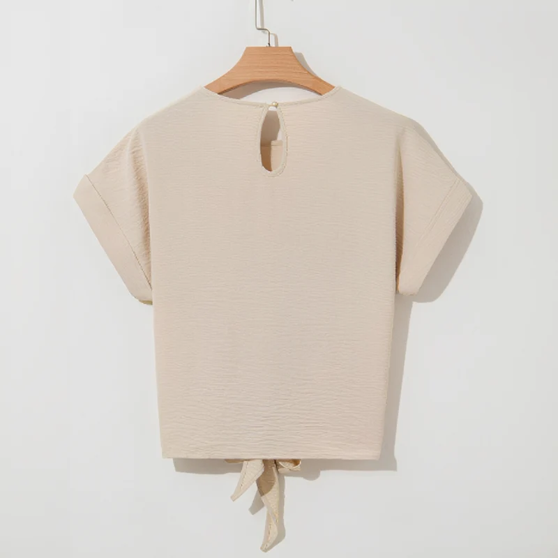 Kalea - Blouse élégante à manches courtes
