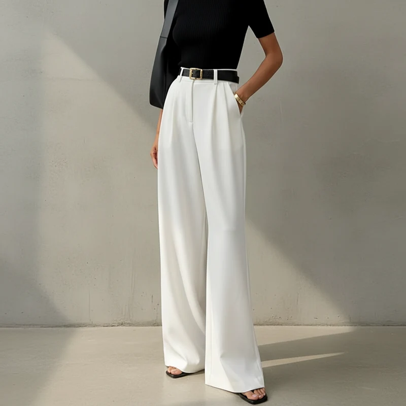 Blaine - Pantalons larges élégants