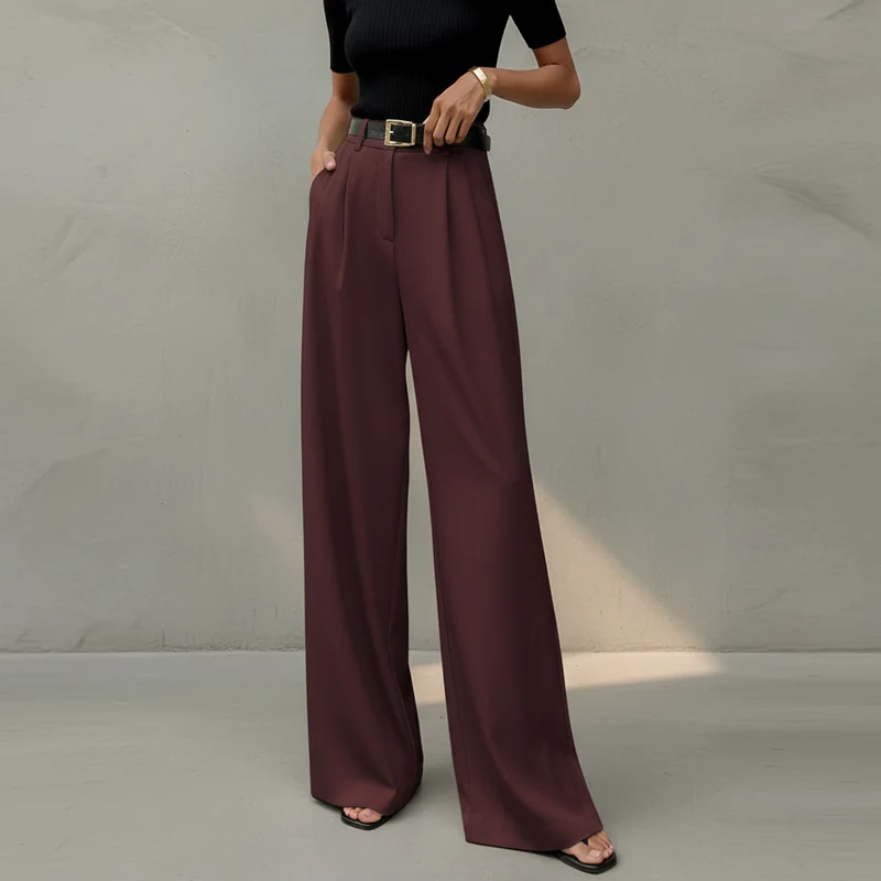 Blaine - Pantalons larges élégants