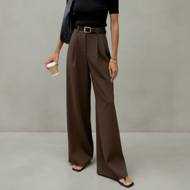 Blaine - Pantalons larges élégants