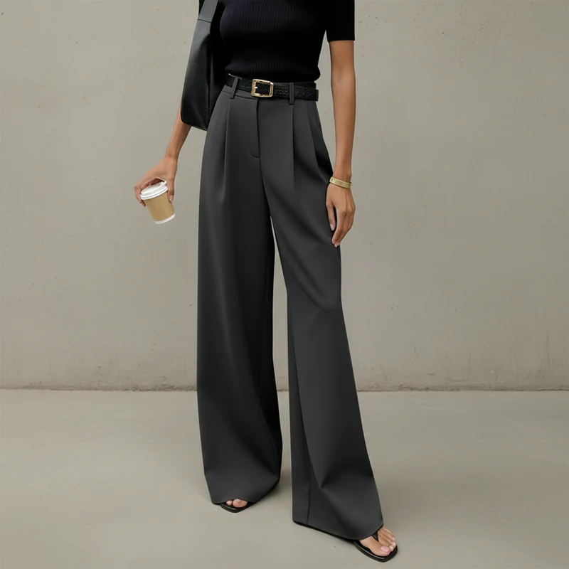 Blaine - Pantalons larges élégants