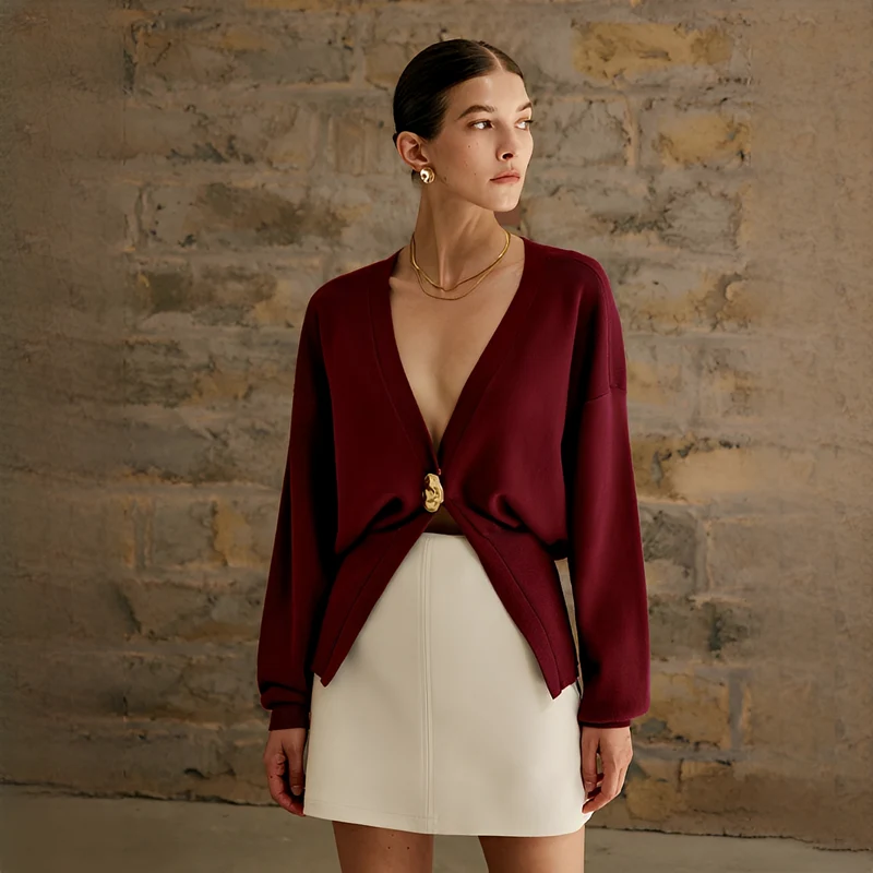 Lowela - Cardigan tendance et plaisant