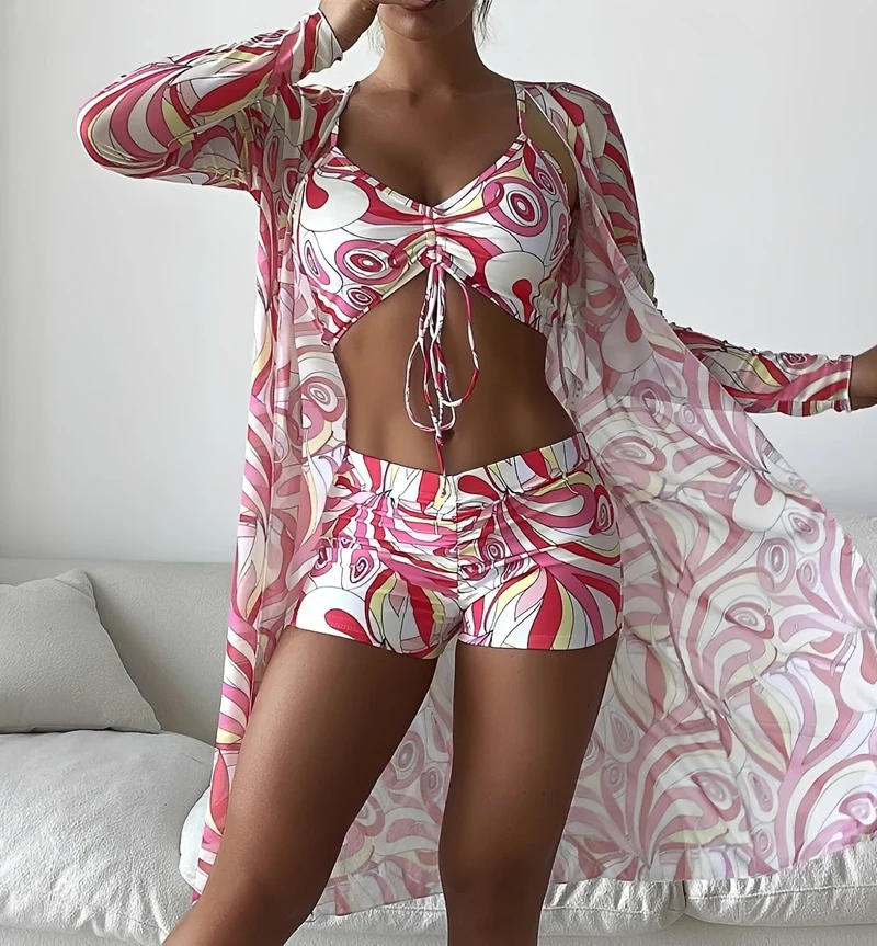 Nancy - Ensemble de maillot de bain trois pièces