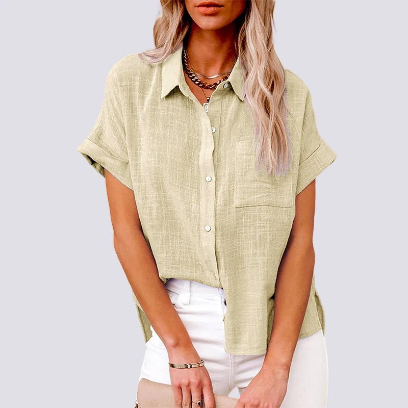 Nicole - Blouse à manches courtes avec poche
