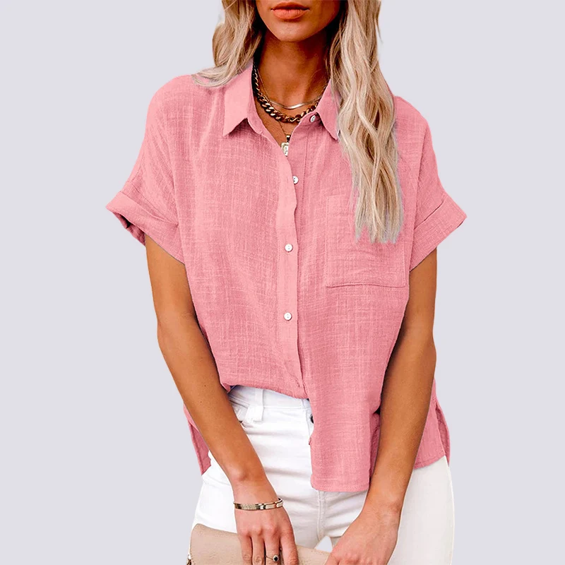 Nicole - Blouse à manches courtes avec poche