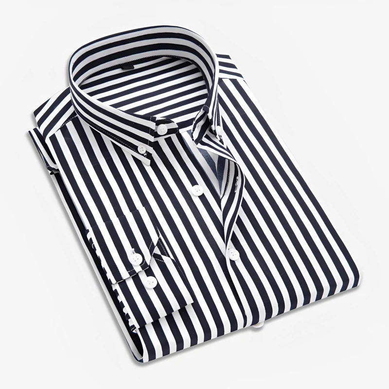 Edward - Chemise rayée à manches longues