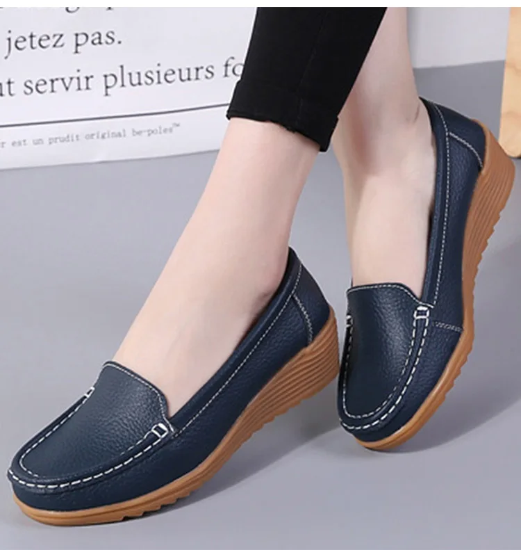 Sophie Paris I Chaussures de Bureau Confortables avec Semelle Compensée