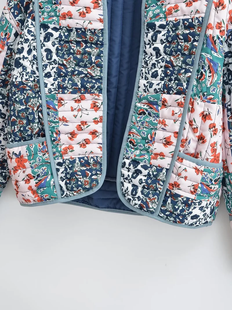 Sophie Paris I Manteau ample imprimé floral
