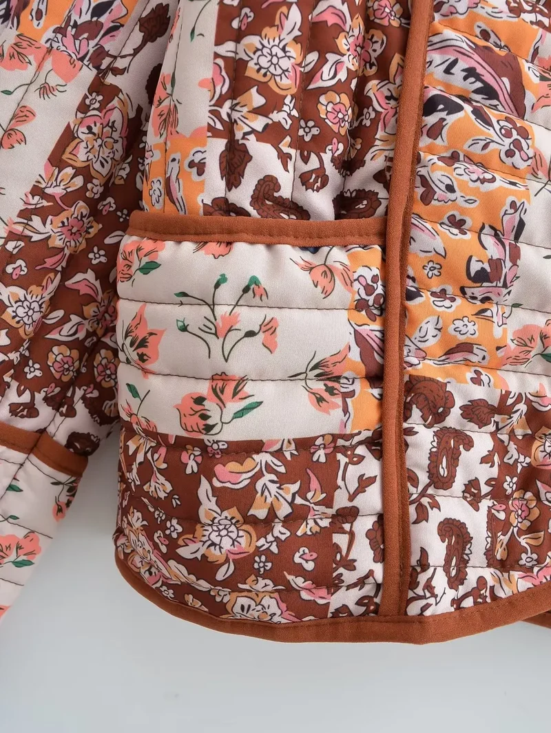 Sophie Paris I Manteau ample imprimé floral