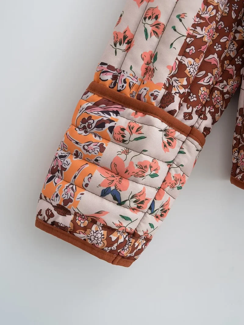 Sophie Paris I Manteau ample imprimé floral