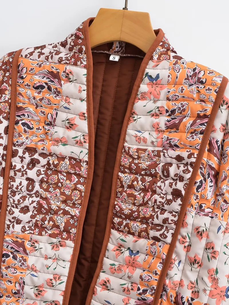 Sophie Paris I Manteau ample imprimé floral