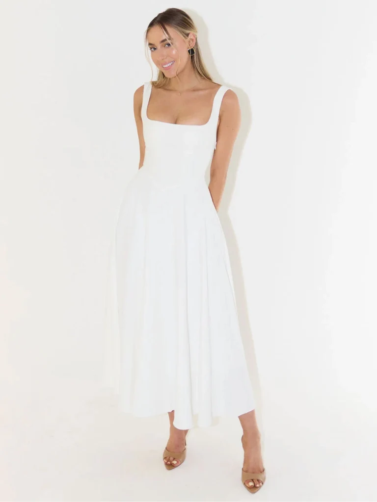 Robe Midi Classique pour Femme