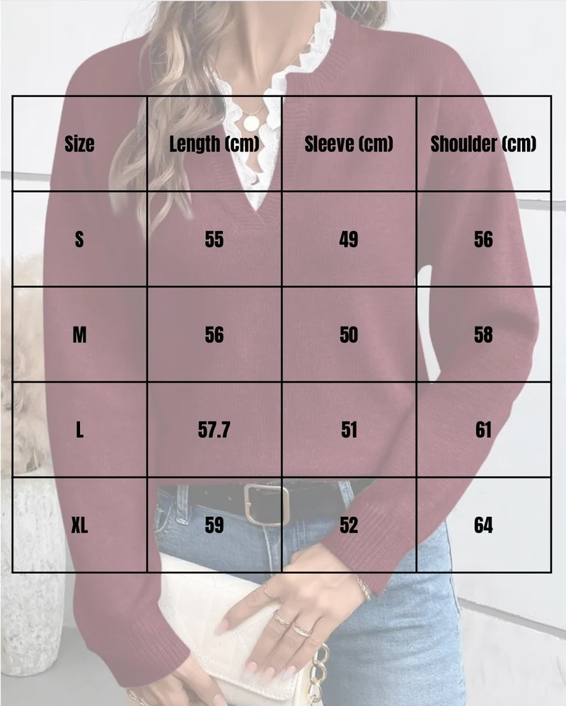 Blouse élégante pour femmes avec bordure en dentelle