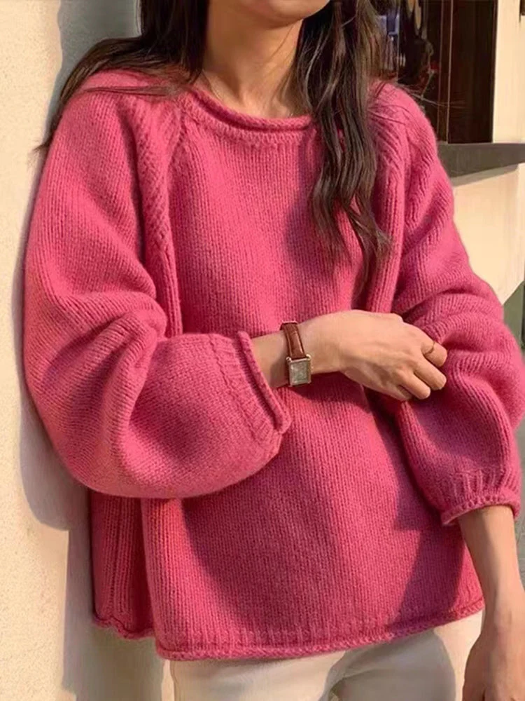 Pull ample à manches longues Adrianne CozyFit
