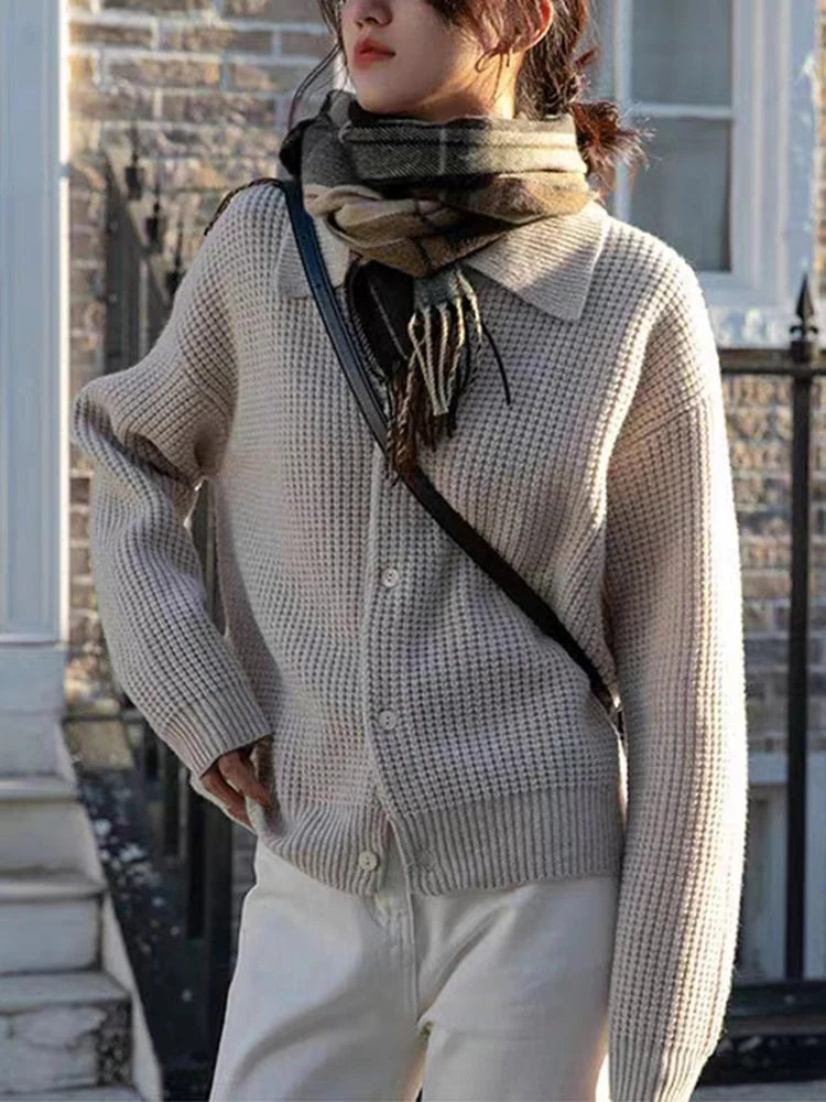 Gilet en maille lâche Jenna