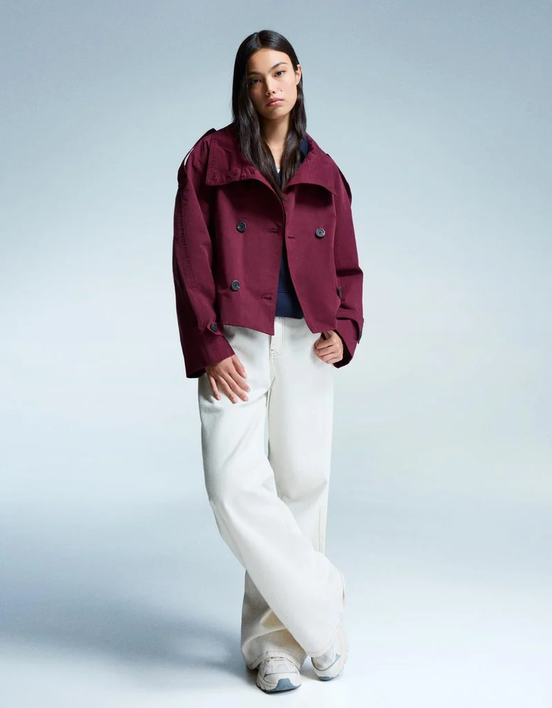 Manteau Trench Automne Classique et Léger