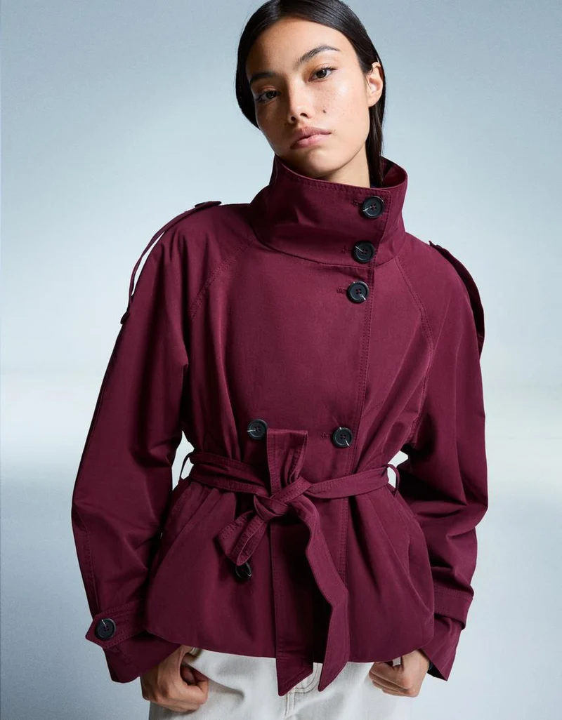 Manteau Trench Automne Classique et Léger