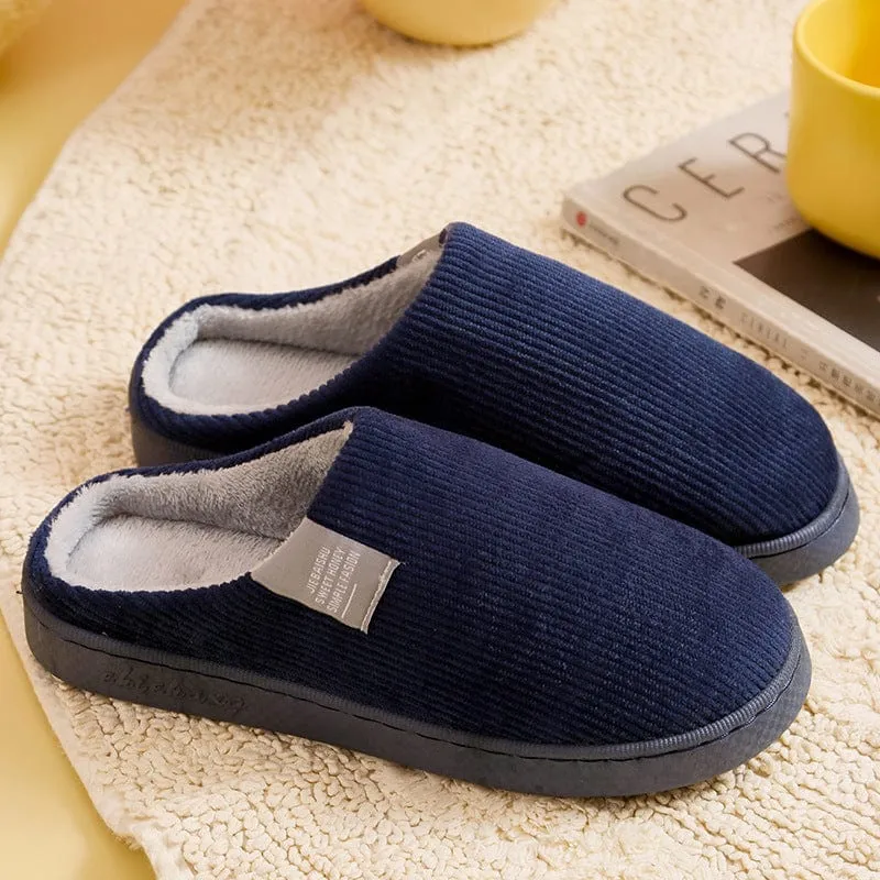 Chaussons d'intérieur épais et confortables pour femmes