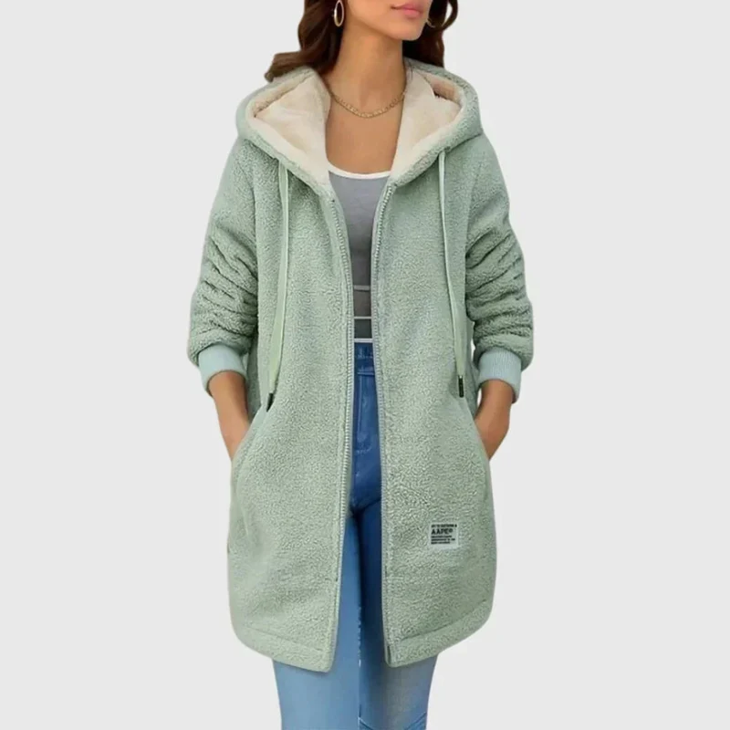 Veste en polaire décontractée et confortable pour un port quotidien