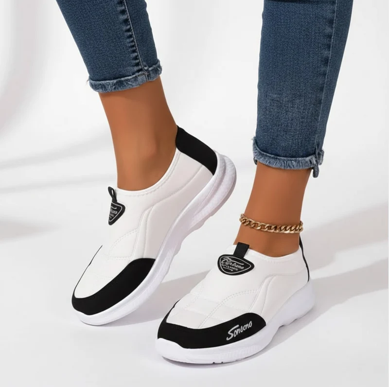 Sabine | Sneakers Slip-on Confortables Modernes Légères
