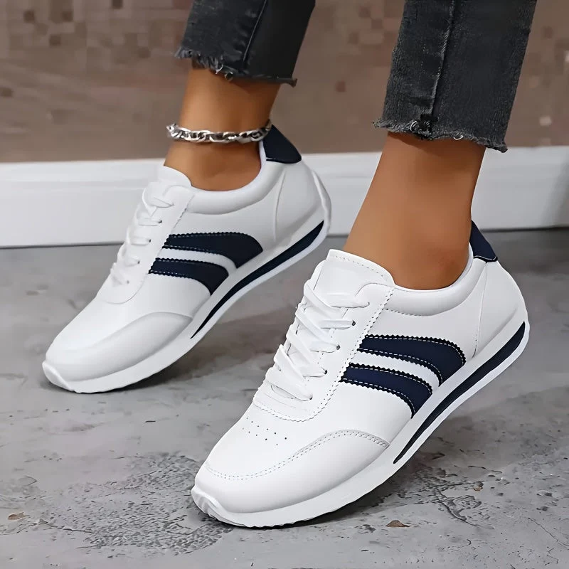 Lucienne | Sneakers Blanches Sportives Élégantes Confortables