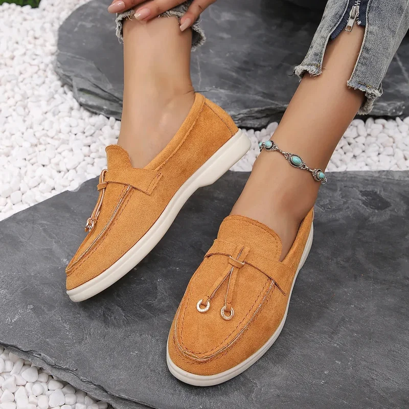 Sophie Paris | Mocassins Confortables de Luxe en Daim