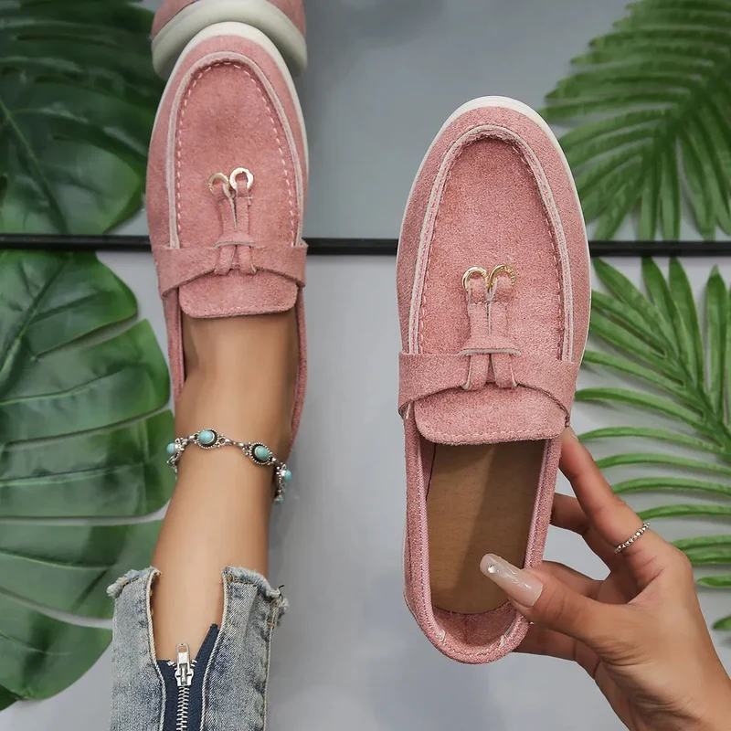 Sophie Paris | Mocassins Confortables de Luxe en Daim