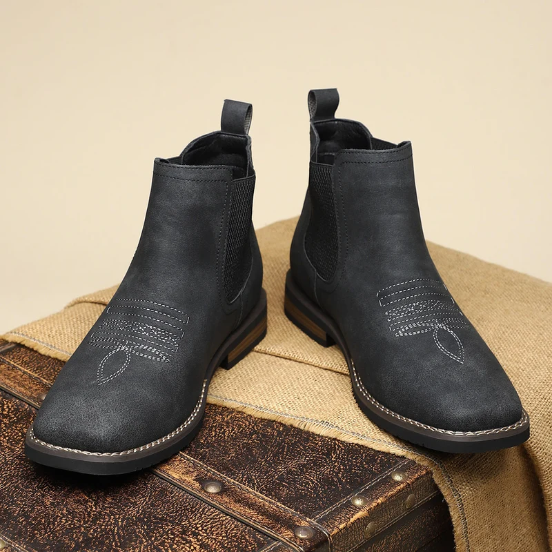 Léonard | Bottines Élégantes et Solides pour Homme