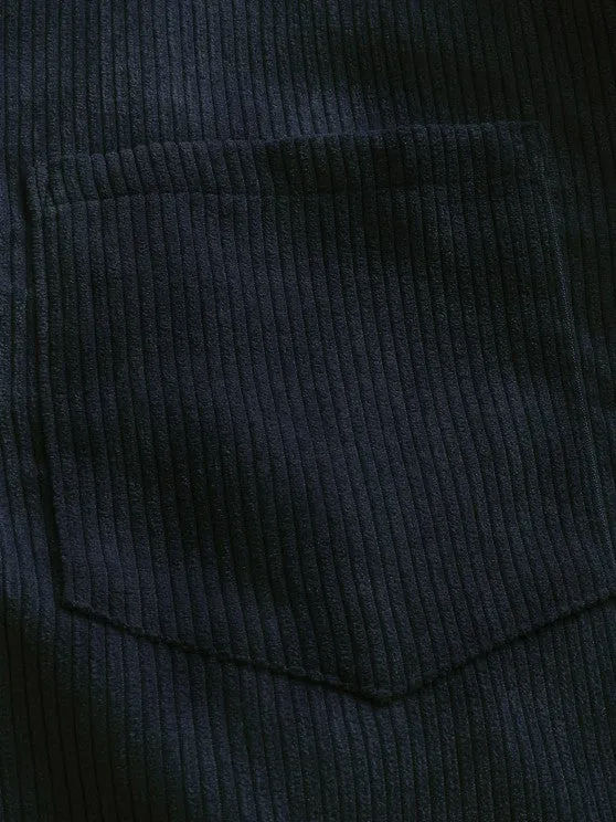 Robert | Chemise Manches Longues Demi-boutons Pour Homme